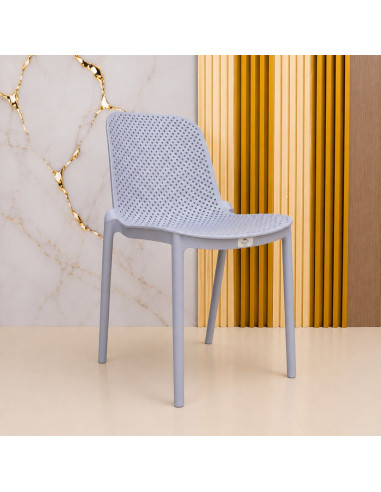 SILLA FIJA ISIS COLOR AZUL