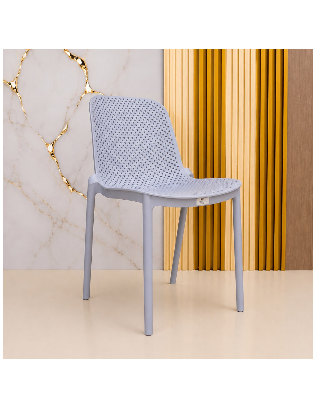 SILLA FIJA ISIS COLOR AZUL