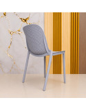 SILLA FIJA ISIS COLOR AZUL