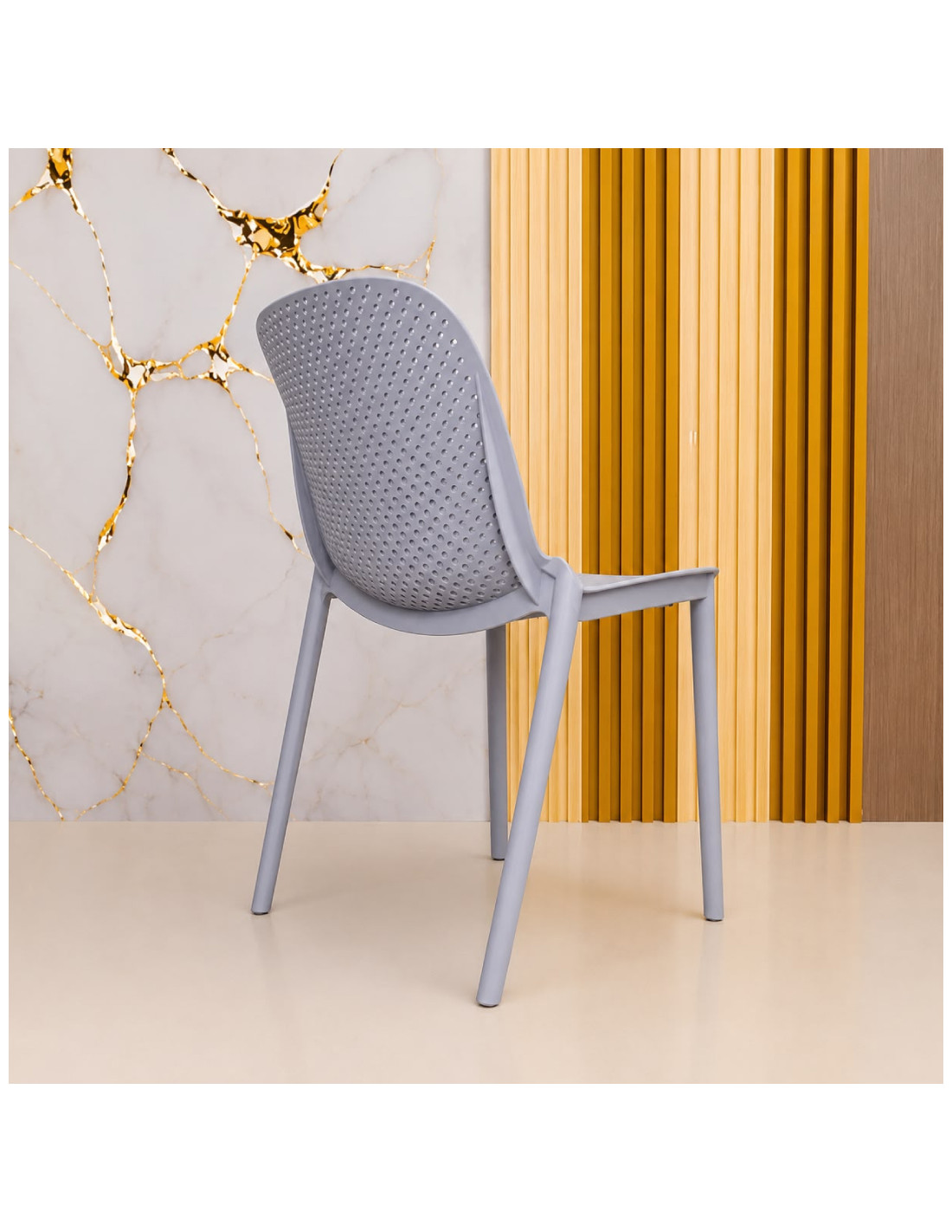 SILLA FIJA ISIS COLOR AZUL