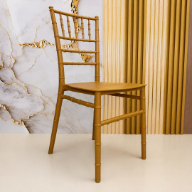 SILLA VISITA TIFANY COLOR DORADO