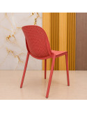 SILLA FIJA ISIS COLOR ROJO