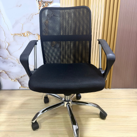 SILLA OFICINA ANNA COLOR NEGRO