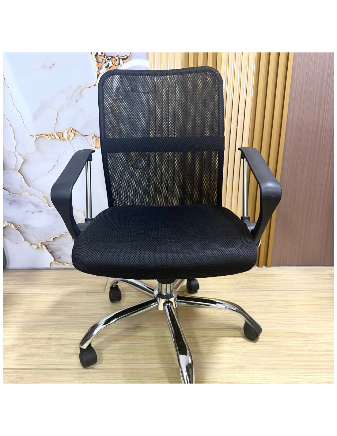 SILLA OFICINA ANNA COLOR NEGRO