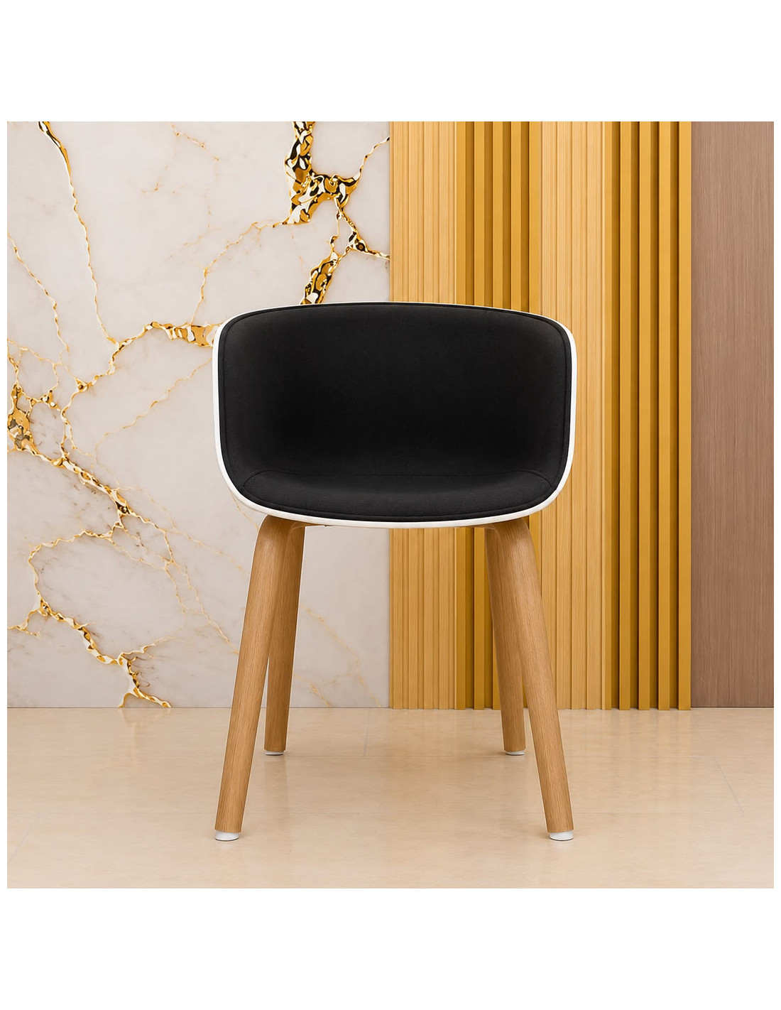 SILLA DANNA COLOR NEGRO