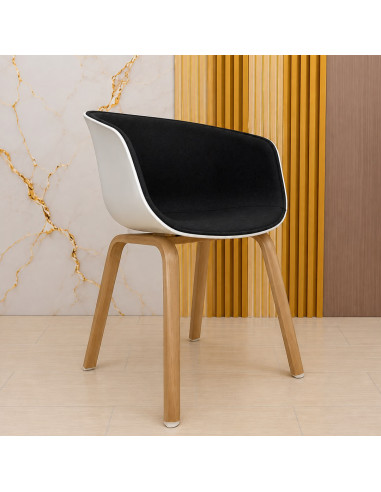 SILLA DANNA COLOR NEGRO