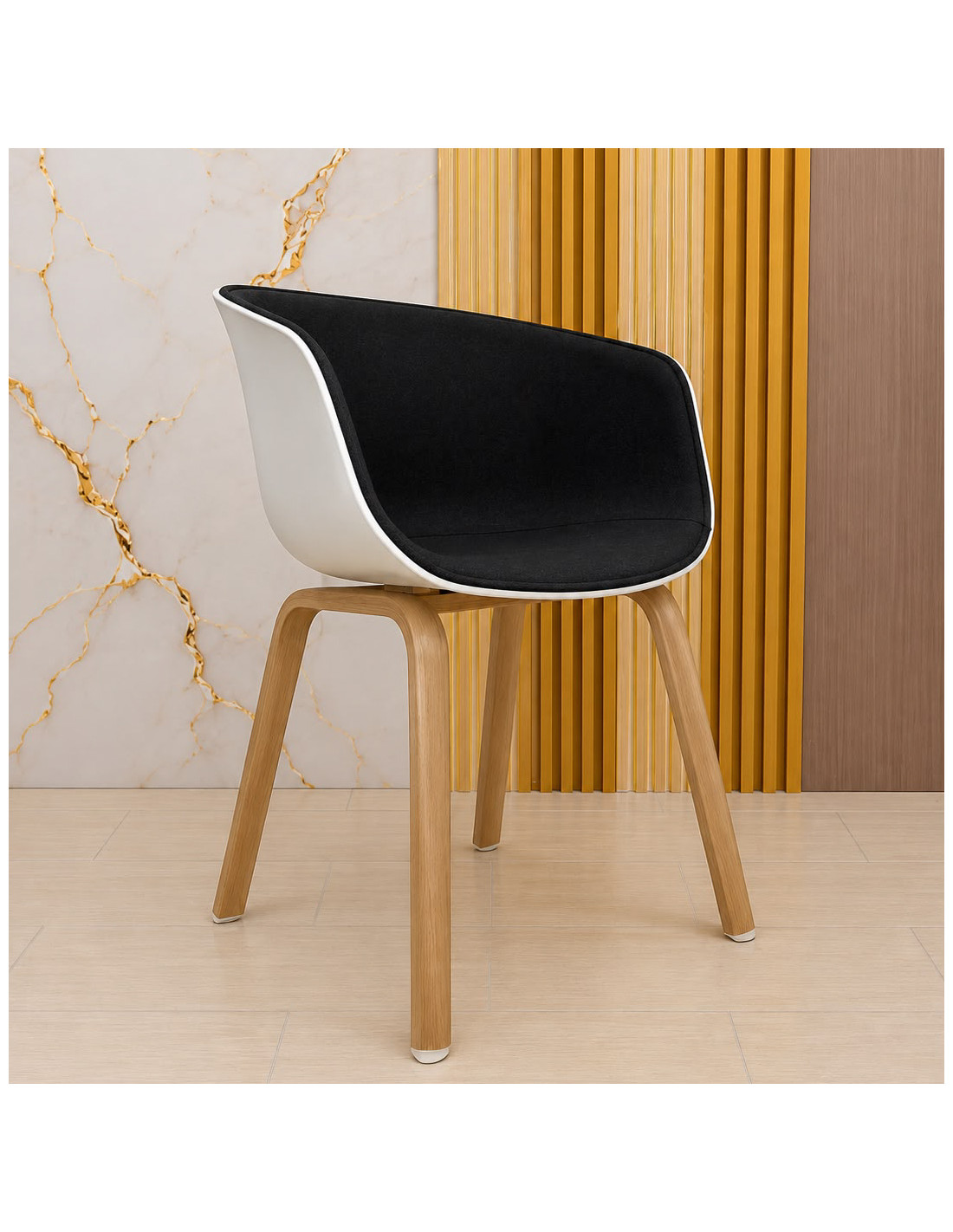 SILLA DANNA COLOR NEGRO