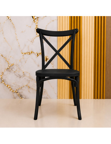 SILLA VISITA JOSIE COLOR NEGRA