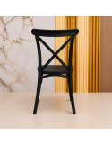 SILLA VISITA JOSIE COLOR NEGRA