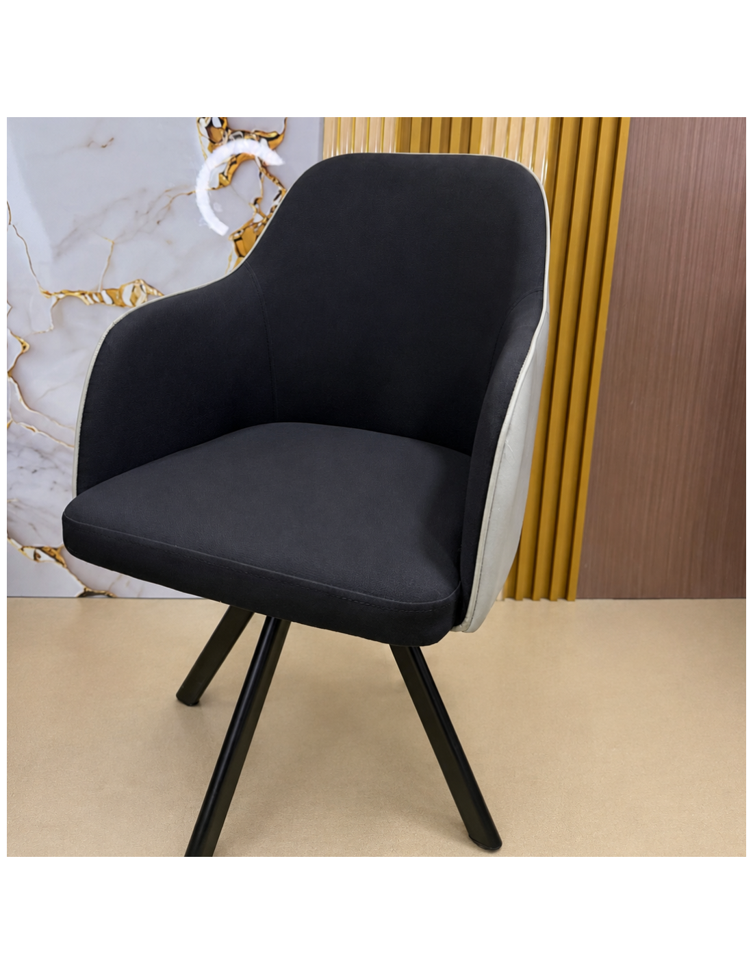 SILLA FIJA LUCIA NEGRO