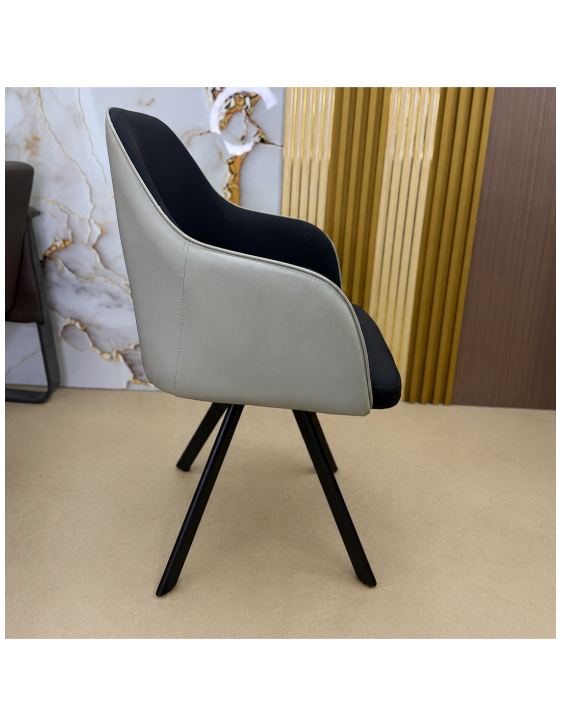 SILLA FIJA LUCIA NEGRO