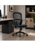 SILLA OFICINA GINGER BAJO COLOR NEGRO