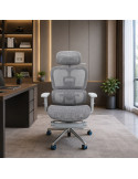 SILLON PRESIDENTE SUSANA COLOR GRIS