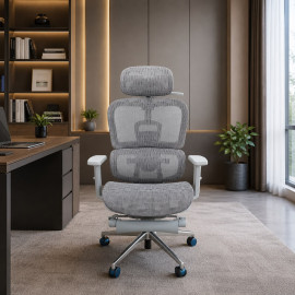 SILLON PRESIDENTE SUSANA COLOR GRIS