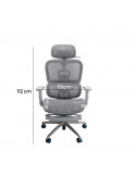SILLON PRESIDENTE SUSANA COLOR GRIS