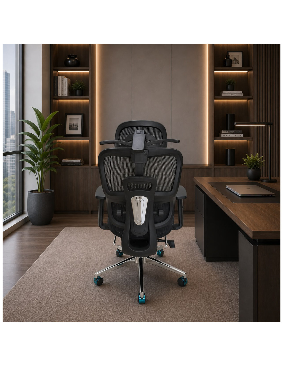 SILLON PRESIDENTE SUSANA COLOR NEGRO