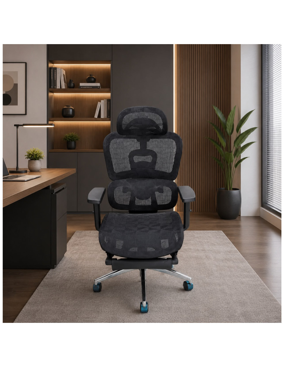 SILLON PRESIDENTE SUSANA COLOR NEGRO