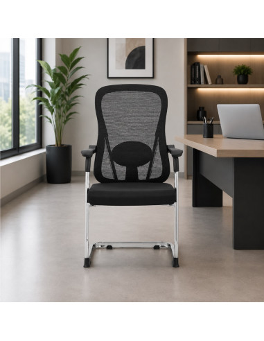 SILLA FIJA SOFIA COLOR NEGRO