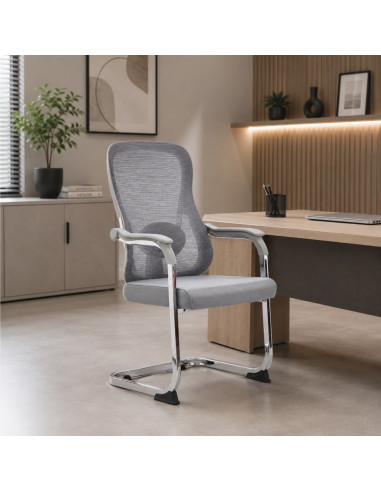 SILLA FIJA SOFIA COLOR GRIS
