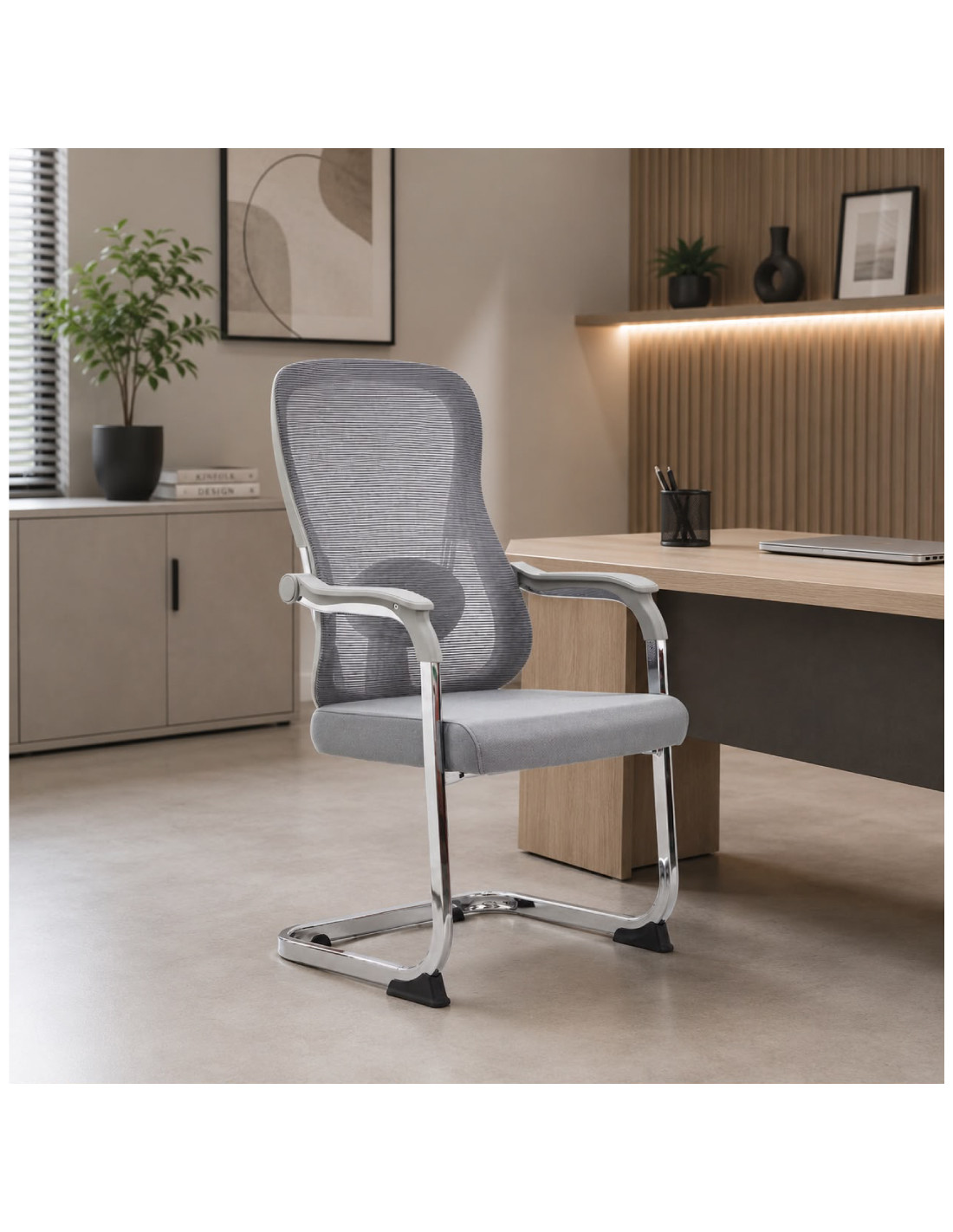 SILLA FIJA SOFIA COLOR GRIS