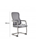 SILLA FIJA SOFIA COLOR GRIS
