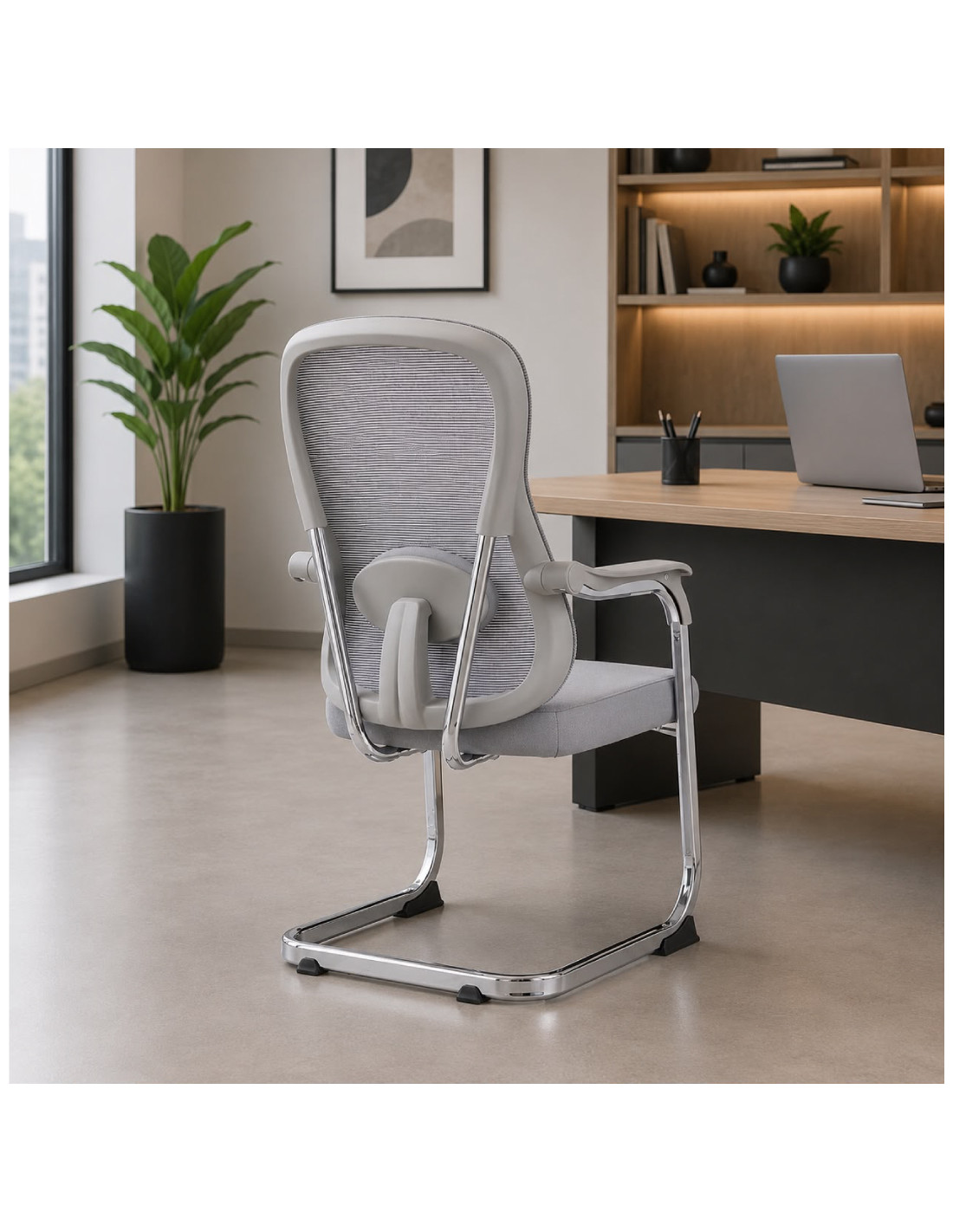 SILLA FIJA SOFIA COLOR GRIS