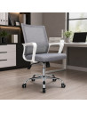 SILLA OFICINA ARIA TELA GRIS