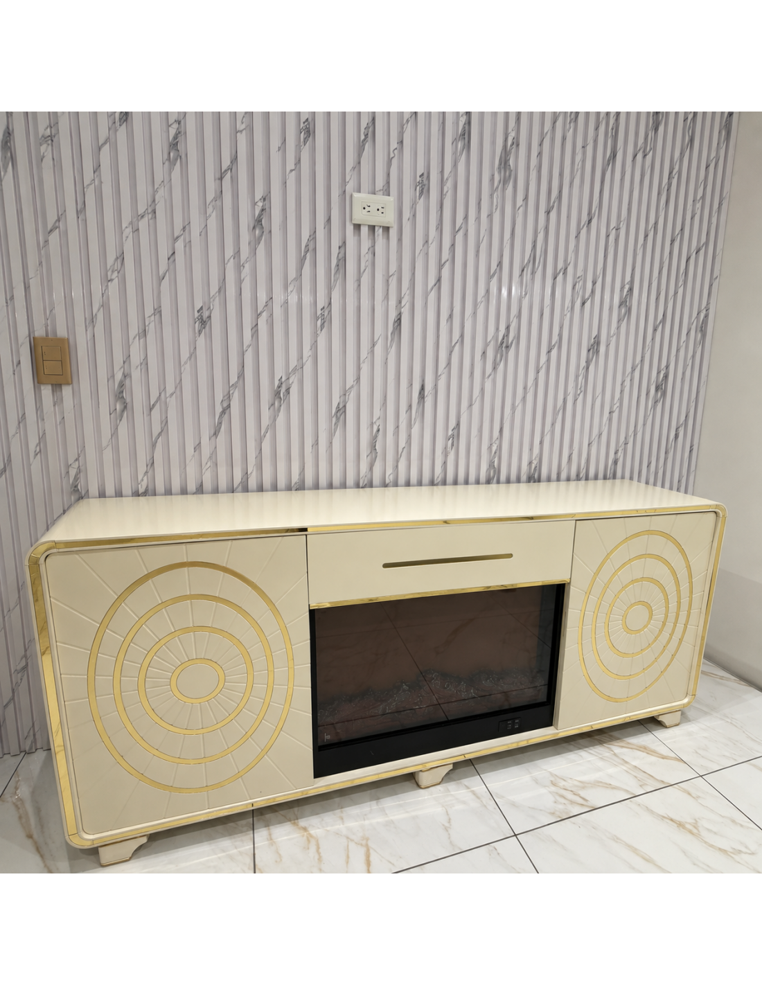 CREDENSA PANDORA PRO 175CM COLOR CREMA