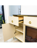 CREDENSA PANDORA 160CM COLOR CREMA