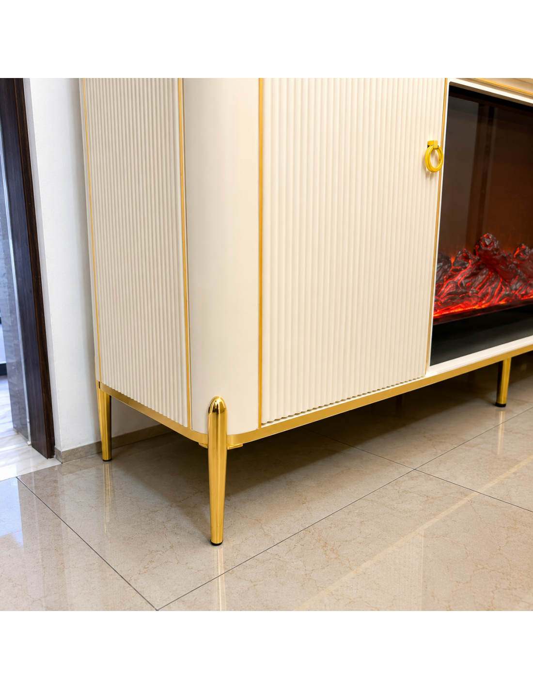 CREDENSA PANDORA 160CM COLOR CREMA
