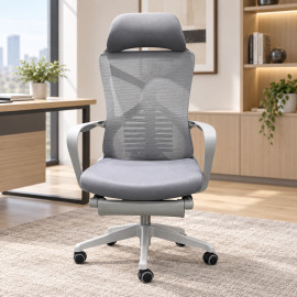 SILLA EJECUTIVA KAREN GRIS