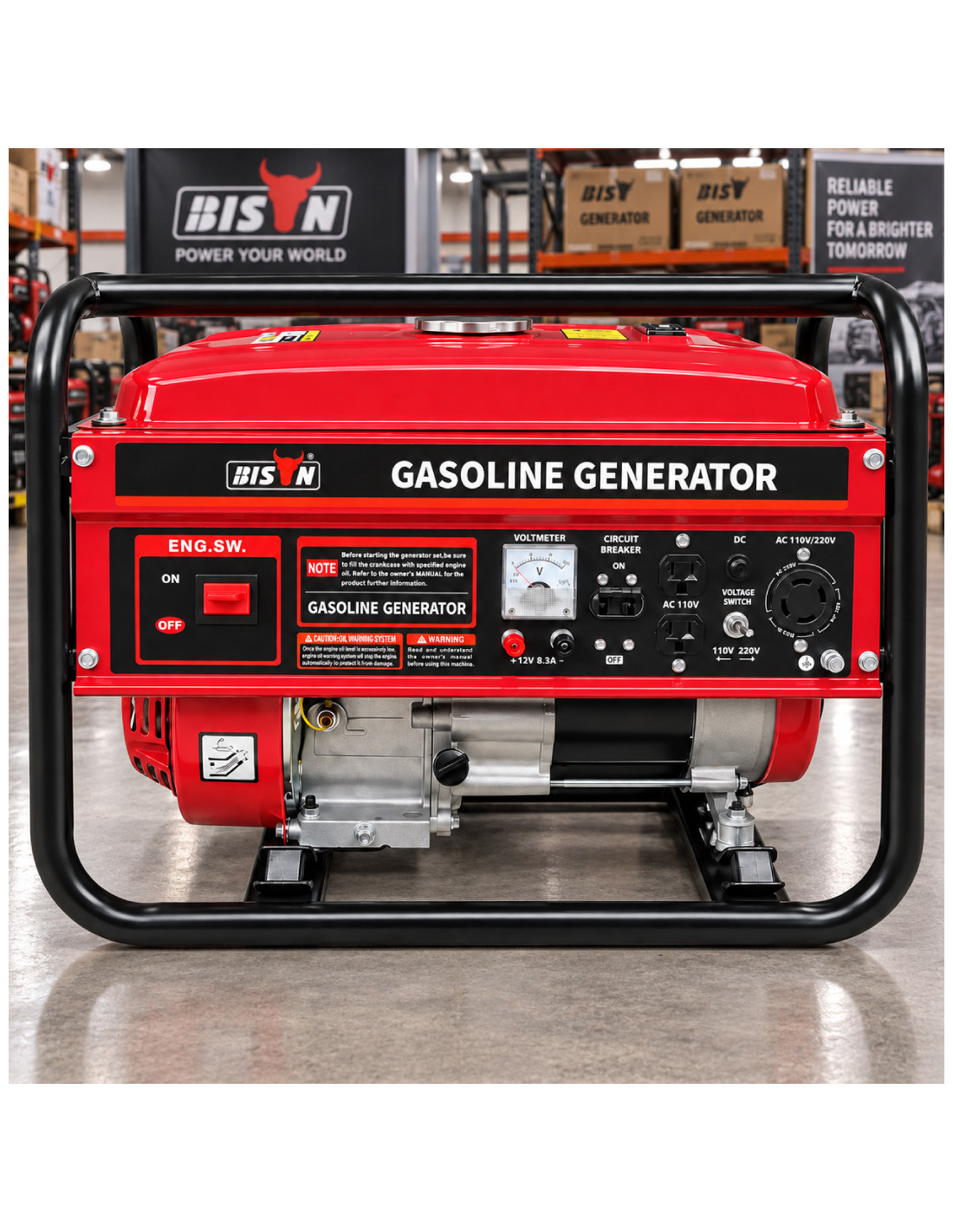 GENERADOR GASOLINA BISON 3000KW