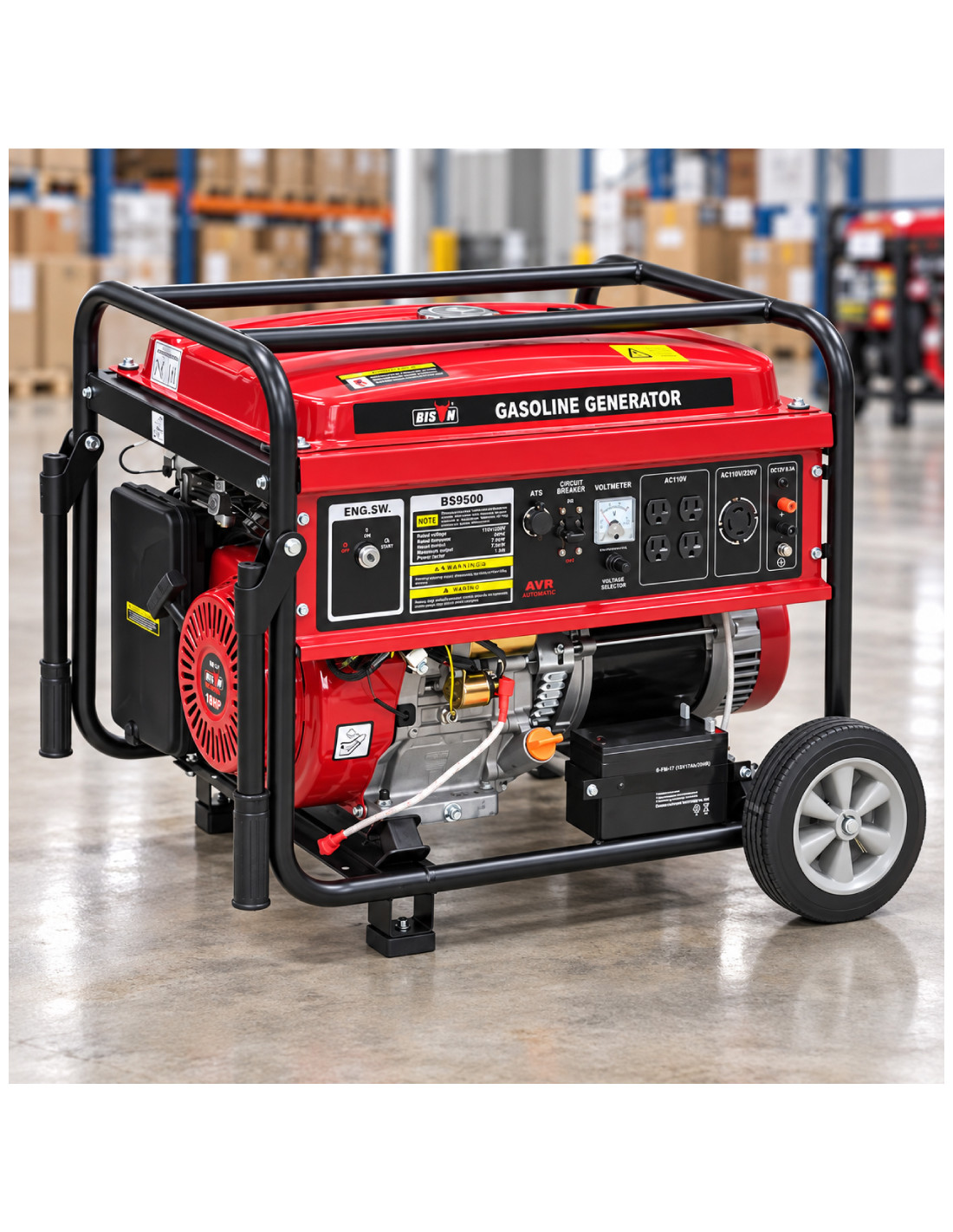 GENERADOR GASOLINA BISON 10000KW