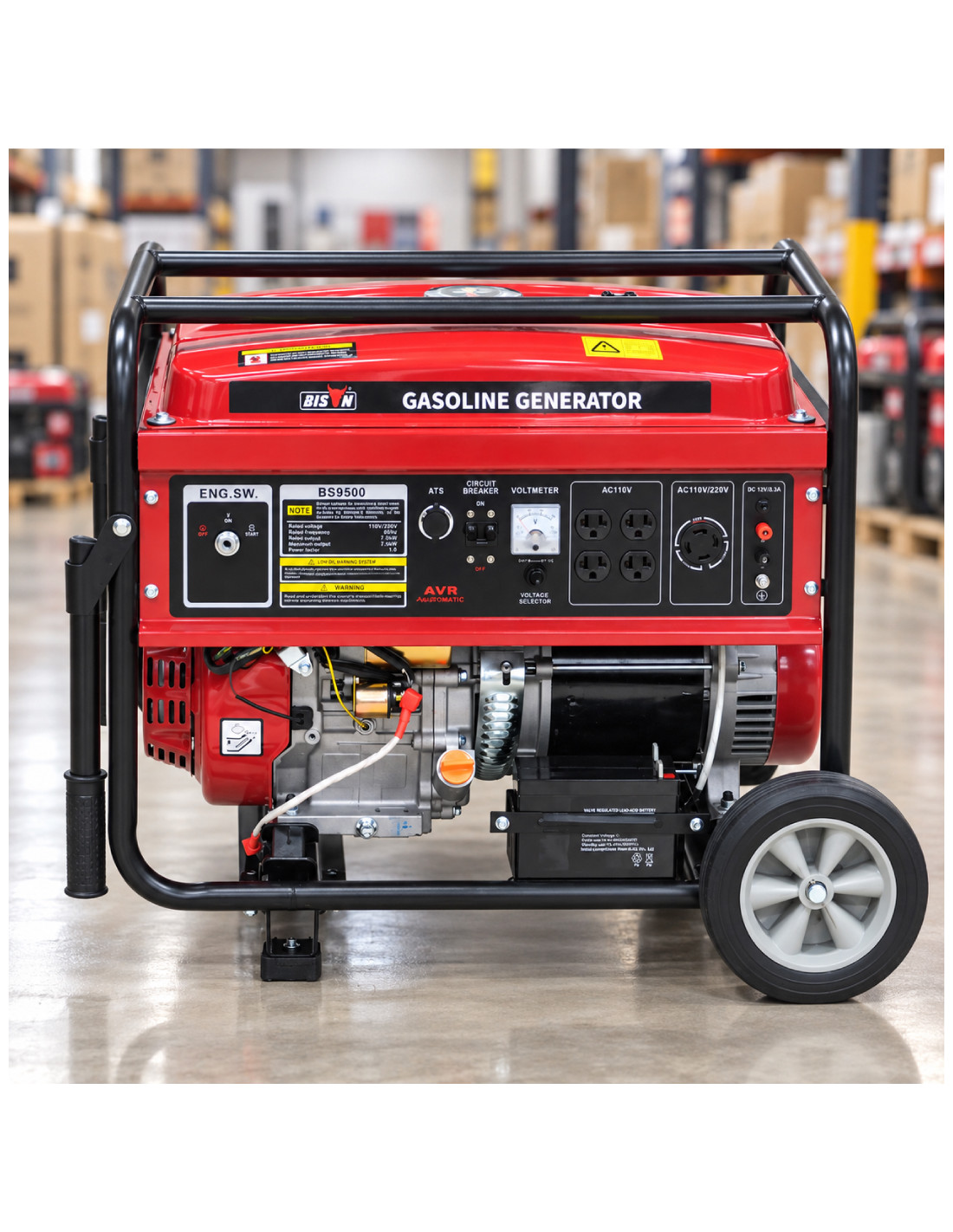 GENERADOR GASOLINA BISON 8000KW