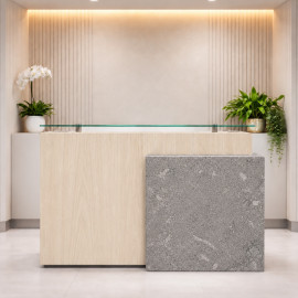 COUNTER DE RECEPCION ALICE 120 CM