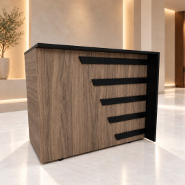 COUNTER RECEPCIÓN RUSTIK 120CM