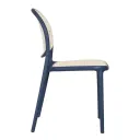 SILLA VISITA FLOYD CUERPO AZUL