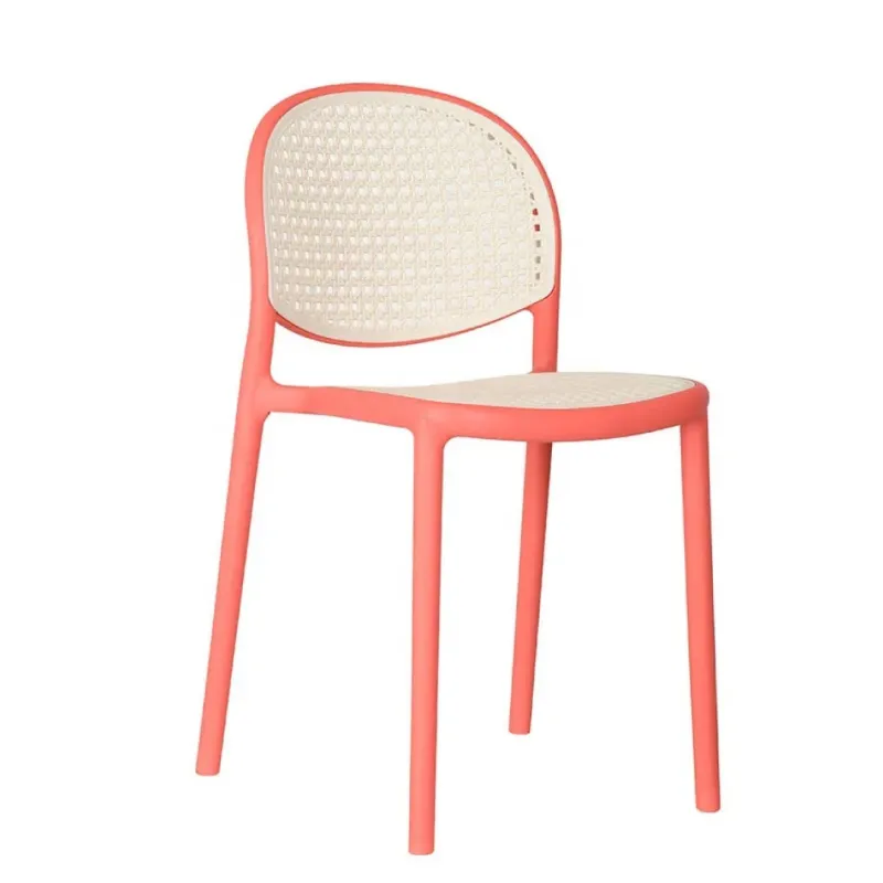 SILLA VISITA FLOYD CUERPO ROSADO