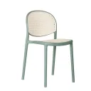 SILLA VISITA FLOYD CUERPO VERDE