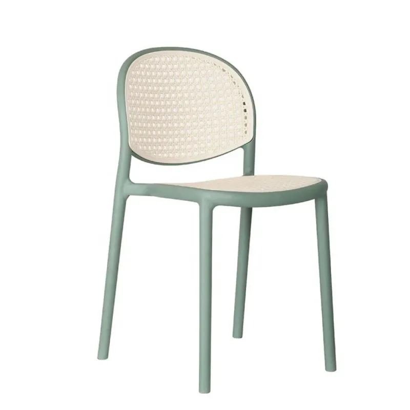 SILLA VISITA FLOYD CUERPO VERDE