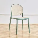 SILLA VISITA FLOYD CUERPO VERDE