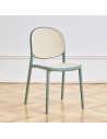 SILLA FIJA FLOYD VERDE