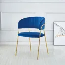 SILLA FIJA TANIA AZUL
