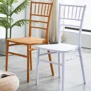 SILLA TIFANY DORADO