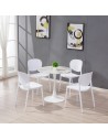 SILLA FIJA DASHA COLOR BLANCA