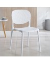 SILLA FIJA DASHA COLOR BLANCA