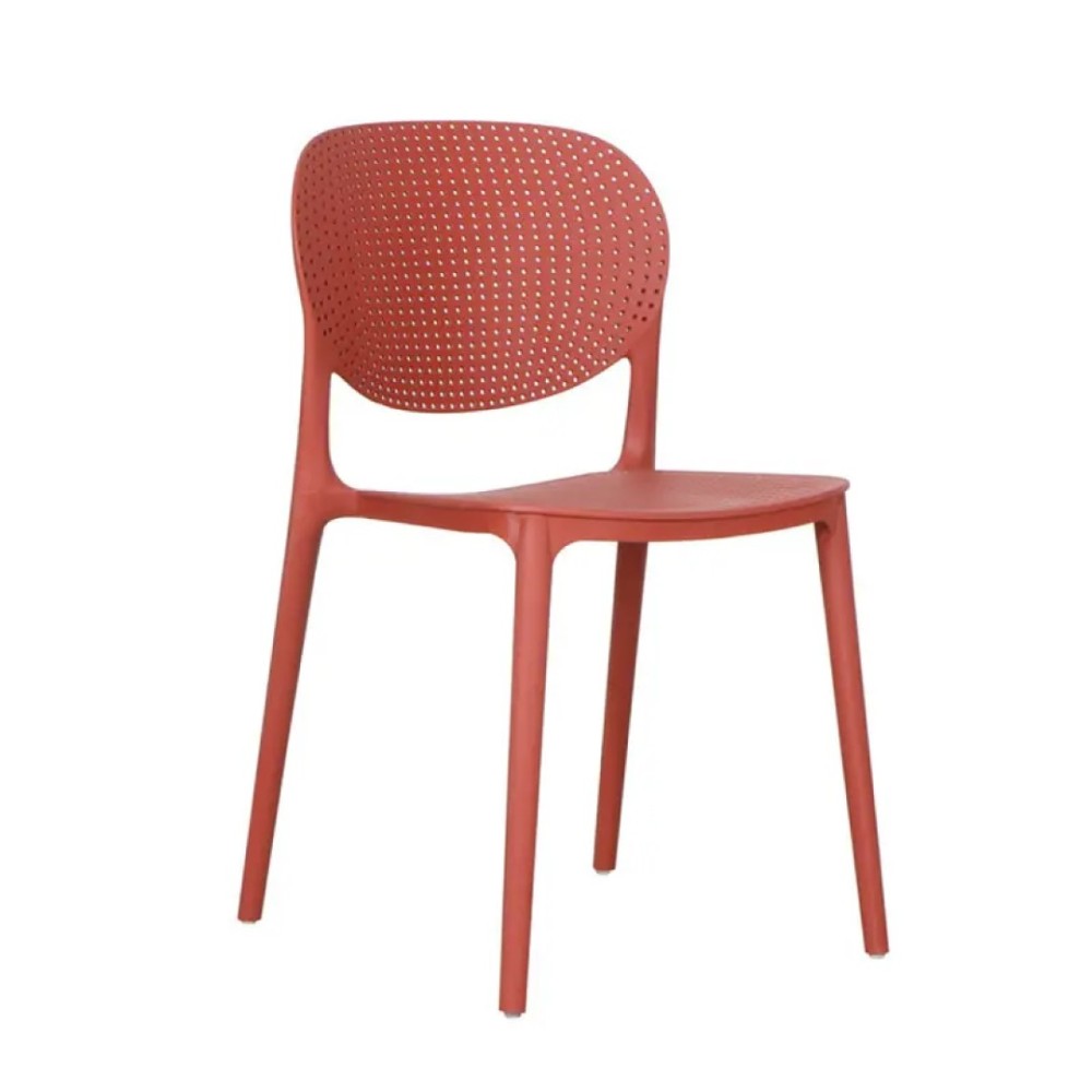 SILLA FIJA DASHA COLOR ROJA