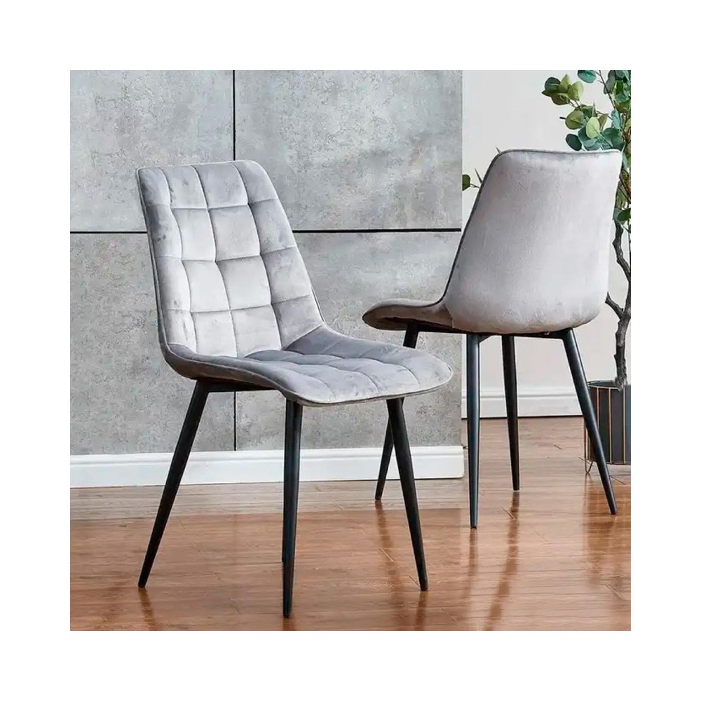 SILLA CAYETANA COLOR GRIS