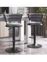SILLA BAR KIARA GRIS